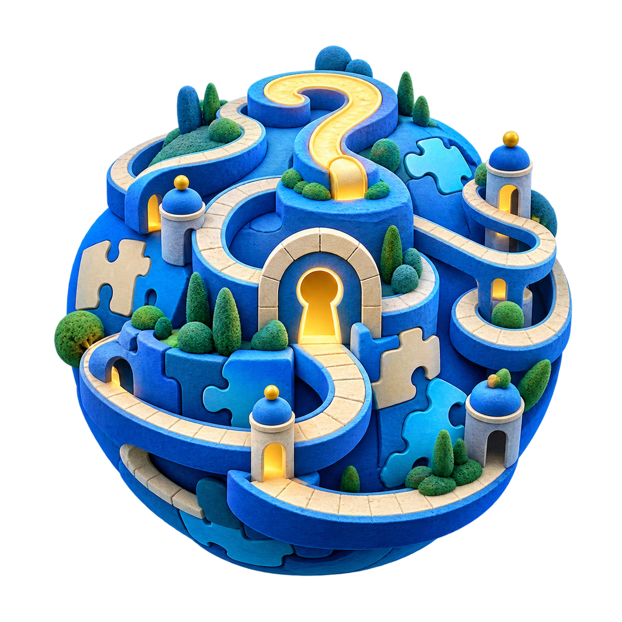 Labyrinth Riddles world